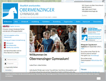 Tablet Screenshot of obermenzinger.de